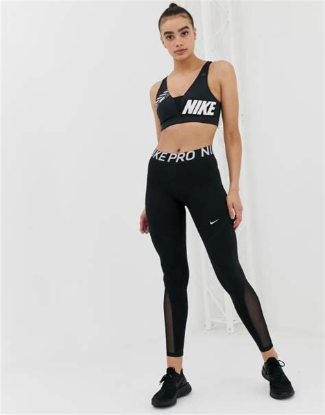 schwarzes nike tee asos|Schwarze Leggings & Tights. Nike DE.